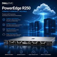 Pasokan Pabrik Server PowerEdge R250 1U Seri Xeon E-2300 Siap untuk Komputasi Bisnis