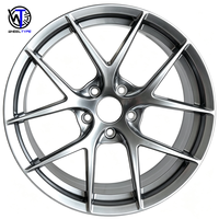 Jantes en alliage d'aluminium pour voiture de 17, 18 et 19 pouces, fabrication par flow forming, PCD 5x112/114.3/120, pour Honda, Toyota, Mazda, Mercedes Benz, Audi, BMW