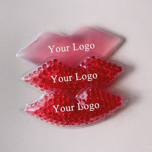Stampa Il Vostro Marchio Chirurgia Medico Lip Hot Cold Pack Perline di Plastica di Figura del Labbro Gel Impacco di Ghiaccio - Product Image 4
