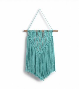 Tapiz Boho de Macramé para Colgar en la Pared, Hecho a Mano con Cuerda de Algodón, Decoración Geométrica para Dormitorio o Sala de Estar - Product Image 1