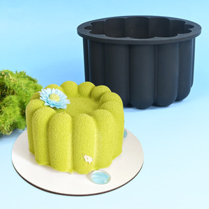 Moldes de Silicona para Pastel <span class=keywords><strong>con</strong></span> Diseño Único de <span class=keywords><strong>Cubo</strong></span> de <span class=keywords><strong>Rubik</strong></span> 3D, para Mousse, Postres Cuadrados, Fabricación de Velas, Repostería - Product Image 5