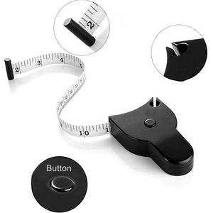 Высококачественная пластиковая измерительная лента для тела в форме тела, линейка 150 см, 60 дюймов, портативный инструмент, измерительная лента для тела - Product Image 4