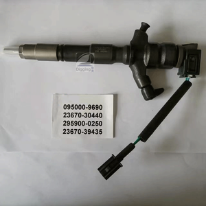 Inyector de combustible <span class=keywords><strong>23670</strong></span>-<span class=keywords><strong>0R041</strong></span> <span class=keywords><strong>23670</strong></span>-0R040 9729590-011 inyector diésel 295050-0820 1465A257 1465A297 095000-5760 piezas de excavadora - Product Image 2