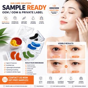 Maschera Compatta per il Contorno Occhi per Rassodare, Ridurre Occhiaie, Idratare e Cura la Pelle. Schiarisce l'Area degli Occhi per una Settimana. - Product Image 2