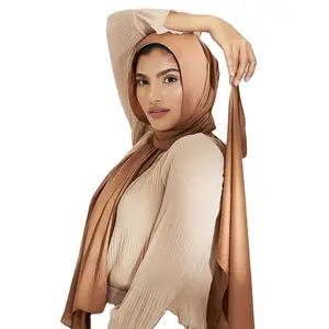 MOTIVE FORCE Soild Modal Cotton Luxury Shawl Double Needles Stitched Turban Scarf Des Vetements Pour Les Femmes Islam Hijab