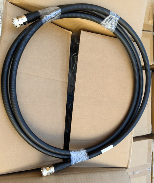 Low PIM 1/2" Superflex Jumper Cable 3 Meter N Male to N Male RF Coaxial Cable Assembly for Telecom Base Station