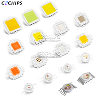 Haute puissance Epistar Uv Led 50w 80w 100w 365nm 370nm 380nm 390nm 400nm Led puce pour durcissement UV