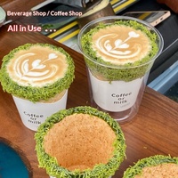 Conos de Waffle Comestibles para Café, Capacidad de 180 ml, Caja de 24 Piezas para Helados, Postres, Cafeterías y Fiestas