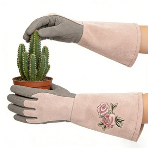 <span class=keywords><strong>Gants</strong></span> de jardinage longs <span class=keywords><strong>pour</strong></span> hommes et femmes, en cuir synthétique, <span class=keywords><strong>pour</strong></span> la taille des <span class=keywords><strong>rosiers</strong></span> - <span class=keywords><strong>Gants</strong></span> de protection respirants et durables - Product Image 4