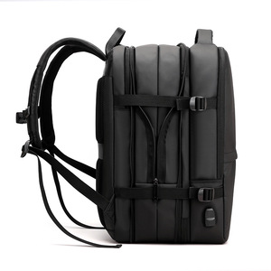Custom New Nylon Waterproof Usb Multi-function Black <b>Backpack</b> Can Be Expanded to Large Capacity Laptop <b>Backpacks</b> - Product Image 4
