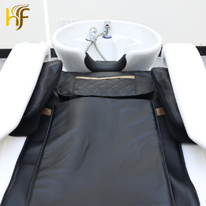 Cama de Lavado de Cabello Reclinable a Precio de Mayoreo, Cama de Champú Ajustable para Masaje Corporal Completo para Salón de Belleza - Product Image 3