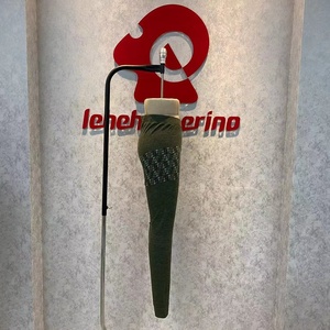 Pantalon décontracté en laine <span class=keywords><strong>mérinos</strong></span> tricoté pour <span class=keywords><strong>femme</strong></span>, <span class=keywords><strong>Legging</strong></span> de Fitness en Jacquard - Product Image 2