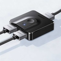 UGREEN Commutateur 4K@60Hz Bidirectionnel 2 Entrées 1 Sortie Prise en Charge 4K 3D