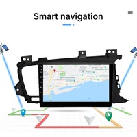 Reproductor de DVD para Auto Jiawell con Android, GPS, FM, Música, Audio, Video, Carplay, Wifi, BT, Pantalla IPS, Radio para Auto para Kia K5 Optima 2011-2015 (Volante a la Derecha)