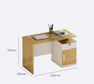 Hiện Đại 1.2 Mét Nhân Viên Bảng Bền Mới Nội Thất Văn Phòng 1-Người Bàn Máy Tính Gỗ Làm Việc Trạm Cho Nhân Viên - Product Image 6