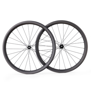 Juego de Ruedas Ultraligeras de Carbono de 1200g para Gravel/Carretera 40C-UL con Certificación UCI 24/24H Freno de Disco con Bloqueo Central - Product Image 1