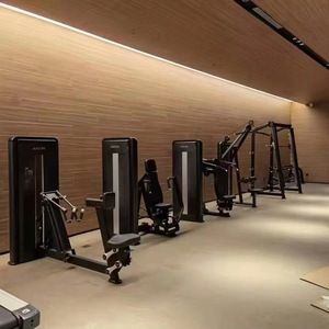 Thương mại phòng tập thể dục thiết bị tập thể dục ngồi giữa chèo thuyền máy trở lại cơ bắp huấn luyện viên với pin tải lựa chọn cho tập thể dục Câu lạc bộ - Product Image 4