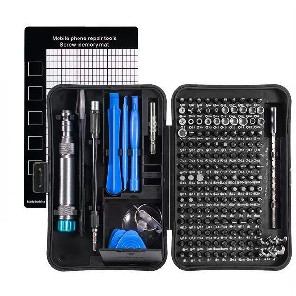 Precision 170 in 1 Screwdriver Set CR-V Magnetic Hex Screwdriver Bits Notebook Phone Repair Hand Tools Set