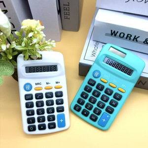 Regalos Promocionales para Centros Comerciales, Calculadora Solar de Plástico Personalizada de 8 Dígitos con Doble Alimentación - Product Image 6