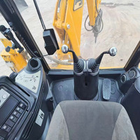 7ton Mini digunakan Loader Backhoes JCB4CX tangan kedua peralatan teknik Memuat ekskavator JCB 4CX JCB3CX roda Backhoe Loader