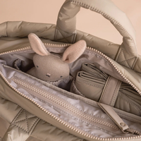 Sac à langer pour maman avec plusieurs poches, design rembourré doux pour les voyages et les activités de plein air des parents