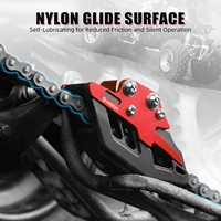 Guide-chaîne arrière NICECNC pour Yamaha Banshee 350 1987-2006 5X4-22199-00-00 en aluminium et nylon
