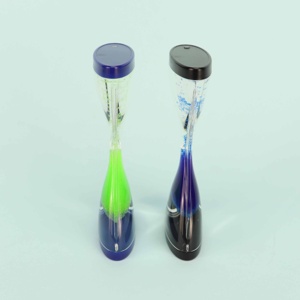 Horloge <span class=keywords><strong>sablier</strong></span> anti-gravité en plastique acrylique avec liquide, pour enfants, éducation sensorielle, <span class=keywords><strong>luxe</strong></span> - Product Image 6