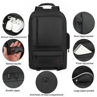 Sac à dos de voyage portable en tissu 900D résistant à l'eau, grande capacité, pour unisexe, personnalisable, vente en gros OEM