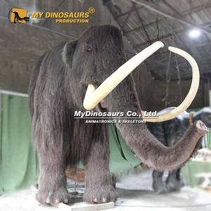 Modèle <span class=keywords><strong>d</strong></span>'animal animatronique de grande taille pour <span class=keywords><strong>d</strong></span>écoration murale MY DINO AA-208, modèle de mammouth - Product Image 2