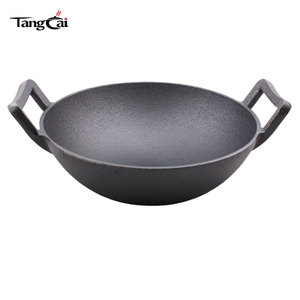 <span class=keywords><strong>Wok</strong></span> en fonte antiadhésif <span class=keywords><strong>professionnel</strong></span> au <span class=keywords><strong>meilleur</strong></span> prix, résistant aux rayures, certifié UE, pour restaurant, idéal pour la cuisson à la <span class=keywords><strong>wok</strong></span> - Product Image 2