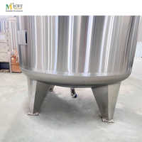 Réservoir de stockage en acier inoxydable à double enveloppe pour eau, jus, produits chimiques et huiles, capacités 5000L, 10000L, 20000L, équipement de fermentation