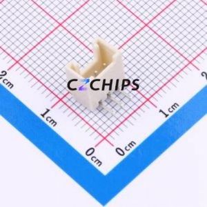 WAFER-HY2.0-3PWZ-Y62 Wire-to-Board Pin Header Bent Lead Through Hole,P=2mm Connector 1x3P 2mm Right Angle Insert HY - Product Image 1