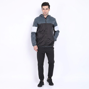 เสื้อแจ็คเก็ตกันลมผ้าแคนวาสคอตั้งสำหรับฤดูใบไม้ร่วง - Product Image 1