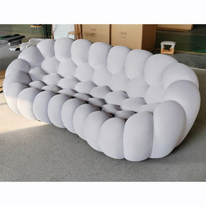 आधुनिक डिजाइन बुलबुले सोफे सेट लिविंग रूम जाल फैब्रिक रचनात्मक एकीकृत सोफे अनुकूलित क्षेत्रीय बुलबुले सोफा - Product Image 5