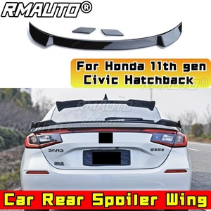 สปอยเลอร์หลังคาท้ายรถยนต์ ชุดแต่งสำหรับ Honda Civic Hatchback รุ่นที่ 11 สปอยเลอร์หลังคาท้ายรถยนต์ อุปกรณ์ตกแต่งรถยนต์ - Product Image 3