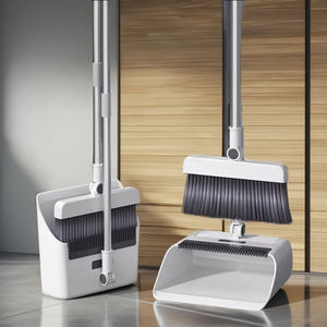 1-ב-4 ניקוי ביתי משולב להגדיר ידית ארוכה קסם dustpan מגנטי אינדוקציה ניקוי מטאטא מברשת מדלי - Product Image 4