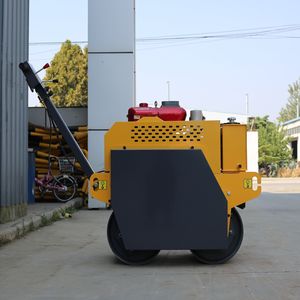 <span class=keywords><strong>Rodillo</strong></span> Pequeño de Dos Ruedas HR600 de 550 kg, Diésel, Refrigerado por Agua, para Renovación de Carreteras Urbanas - Product Image 6