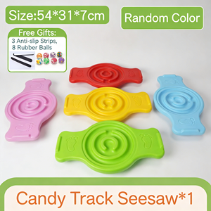 Équipement d'entraînement à l'équilibre en plastique pour enfants avec guide d'activités pour un jeu axé sur les objectifs <span class=keywords><strong>de</strong></span> développement - Product Image 6