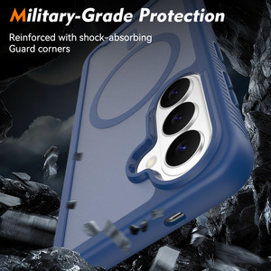 เคสโทรศัพท์มือถือแม่เหล็กแบบสร้างสรรค์ พร้อมฟิล์มกันรอยหน้าจอ  วัสดุอะคริลิก TPU  แบบแข็ง  ครอบคลุมทุกด้าน  สำหรับ S26Ultra S24Plus - Product Image 3