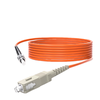 Jumper Serat Optik Simplex OM1/OM2 62.5/125 SC ke ST |   Kabel Multimode OFNR untuk Sistem CCTV & Komunikasi