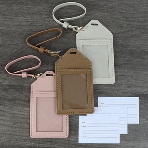 Etichetta di viaggio di moda sposa festa di nozze bomboniere regalo personalizzato modello di <span class=keywords><strong>damigella</strong></span> d'onore etichetta per bagagli in pelle Pu personalizzata - Product Image 1