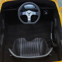 Go-Kart Eléctrico de Alta Velocidad para Parques de Diversiones Retro, 72V 50Ah, Suspensión Independiente de Doble Brazo, Motor Central de 2500W