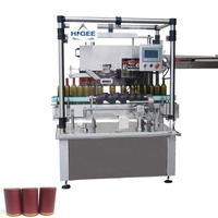 Machine de remplissage et à sertir de capsules de vin, 2 rouleaux, en aluminium, pour suspendre et rétrécir les capsules en plastique, avec vodka, liqueur et whisky