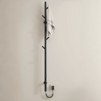 Sèche-serviettes intelligent 95W 125x1500mm en fibre de carbone avec minuterie et réglage de la température