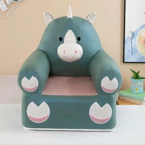 Çocuk Koltuğu Peluş Sevimli Yastık Araba Erkek Çocuk Konforu Su Geçirmez Özel Bebek Koltuğu Kılıfı Dolgulu - Product Image 3