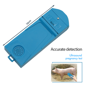 Handhold 수의 장비 돼지 돼지를 위한 플라스틱 돼지 Sow 임신 시험 기계 초음파 스캐너 - Product Image 4