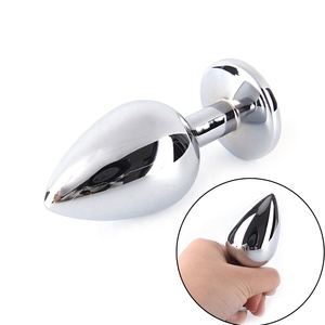 Унисекс гладкая пробка с кристаллами, 3 размера - Product Image 3