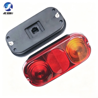 Feu arrière combiné JUEXUAN, feu stop et de recul LED, étanche, anti-poussière, durable, compatible avec les chargeuses-pelleteuses et les skid steer de JCB