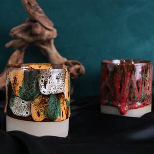 Contenitore per Candele in Ceramica Vuoto di Alta Qualità C&H, Fatto a Mano con Logo Inciso Personalizzato - Product Image 4