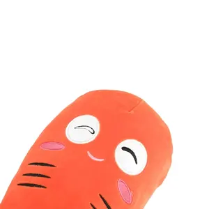 Giocattolo della peluche della carota della verdura del giocattolo farcito animale farcito su ordinazione di vendita calda per i giocattoli farciti peluche molle dei bambini